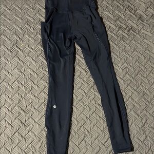 Navy blue High-Waisted Leggings